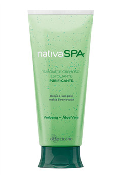 Nativa SPA sabonete cremoso Esfoliante Purificante